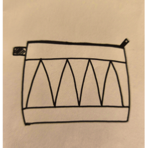 Trousse de toilette rectangle à composer