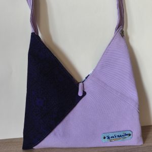 Sac pliage origami violet lilas