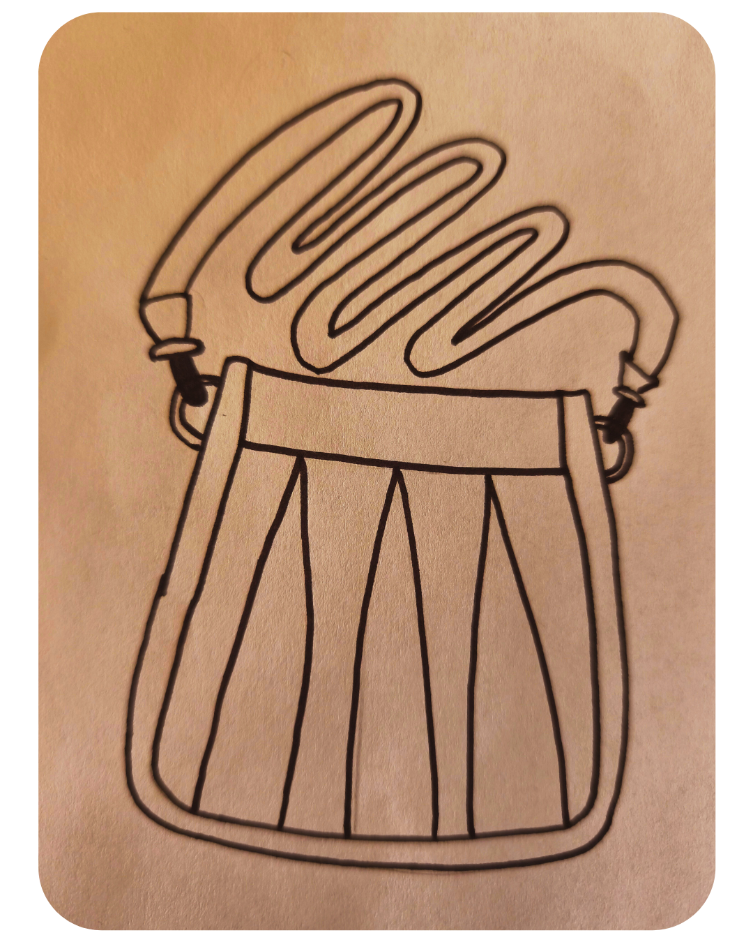 Sac évasé à composer